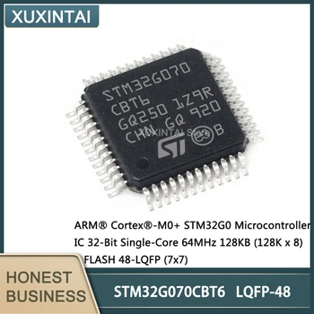 10Pcs/Lot Novo Original STM32G070CBT6 STM32G070 MCU IC Microcontrolador de 32 Bits de Núcleo Único 64MHz 128KB DE 48 LQFP