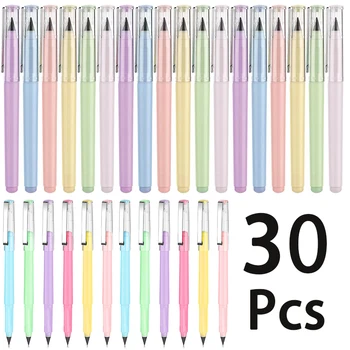 30Pcs Inkless Lápis Reutilizáveis Eterno Lápis Infinito Lápis para Escrita, Desenho Estudantes Home Office material Escolar