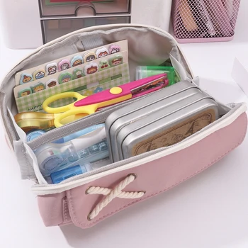 Simples caixa de Lápis de Escola Grande, Lápis, Sacos para Estudantes de Meninos Meninas rapazes raparigas de material de Papelaria