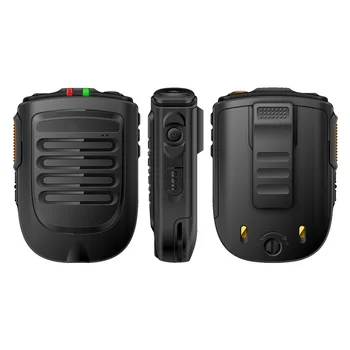BM001 Zello Walkie Talkie Portátil sem Fio Bluetooth PTT Microfone de Mão para os Alpes F40 F22+ F25 Telefone Móvel, Botão de SOS