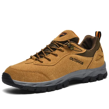 Homens Sapatos de Caminhada 2023 Nova Chegada Botas Sapatos de Trekking Tamanho 39-49 Homem Confortável Respirável Escalada de uma Montanha de Sapatos