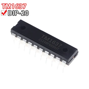 5PCS TM1637 Na linha de DIP20 LED tubo nixie chip driver