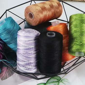 Misturado Fantasia Fios para DIY Mão de Kits, Verão de Crochê, Lã, Cetim Tecido do Thread, Bolsa Oco de Gelo Corda, 100g/Bola