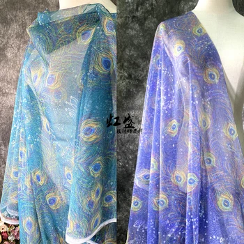Flash Malha de Tecido para o Vestido de Hanfu Cerimonial Vestido de Designer de Moda por Atacado Pano para Diy de Costura Material