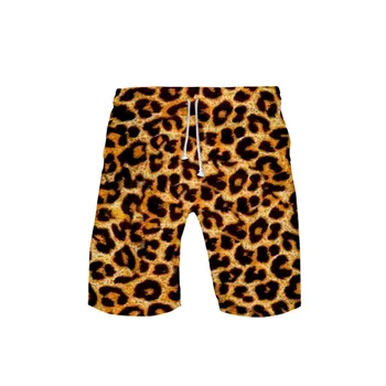 Leopardo Impressão Casual de Novo no Basquete Mens Shorts Vestuário masculino Frete Grátis Sportswear Homem Macho 6XL 2023 Verão