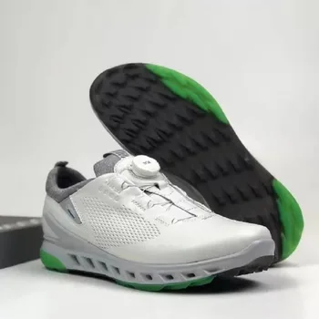 2023 Verão de Sapatos de Golfe Clássico Homens Exterior Sapatos de Caminhada Rápida Botão Anti derrapante campo de Golfe Profissional de Tênis Conforto Sapatos