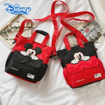 De Disney do Minnie do Mickey de Moda Mochilas Cartoon Tela Principal Mochila Escolar para Meninas Bolsa Bonito para iPhone/iPad Presentes Crianças
