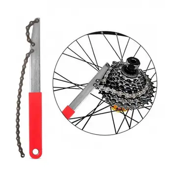 Bicicleta roda Livre Turner Universal Removedor de roda Dentada Alça antiderrapante Remover Cadeias de Reparação de Bicicletas Malha de Corrente de Bicicleta Chave