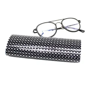 Óculos Pacote de PU de Couro e Óculos de Caixas de Óculos Caso da Caixa de Armazenamento Portáteis, Acessórios de Viagem Hard Case Óculos Protetor