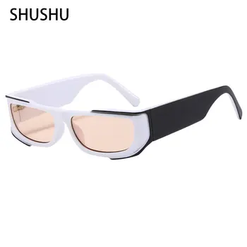 Novos Óculos de sol feminino masculino da Moda Vintage da Marca do Designer Praça de Óculos de Sol Feminino UV400 Óculos