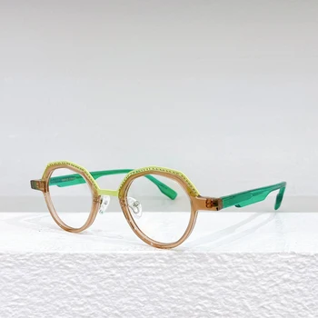 O Designer de Óculos de Quadros para os Homens Miopia Mulheres da Leitura Personalizada Óculos 76856 Óculos Homens Óptico de armações de óculos mulheres