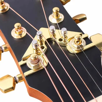 Guitarra Cadeia de Mordomo B4 Preto para Guitarra Atualização Melhorar a Estabilidade de Afinação de Guitarra Ferramenta de Ajuste de