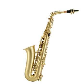 Alto Eb Saxofone Instrumento SAX Escovado Processo Saxofone Alto Y-COMO-697