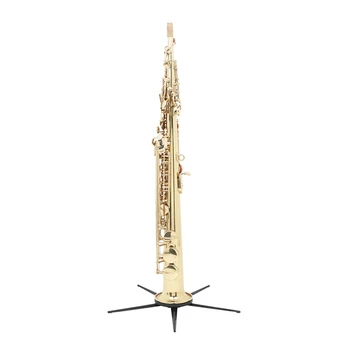 1 Peça Saxofone Soprano Ficar Com Cinco Pernas Saxofone Suporte Portátil Dobrável Instrumento De Sopro Sax Acessórios