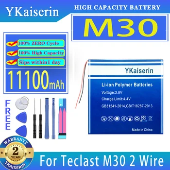 YKaiserin 11100mAh Bateria de Substituição Para Teclast M30 Tablet PC da Bateria