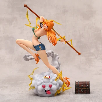 Nami UI Studio One Piece Figura Estátua Colecionáveis 23cm