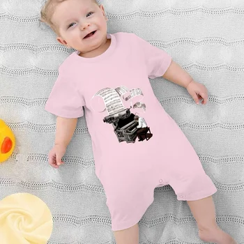Artigos de bebê, Roupas de Meninas Meninos Romper macacões roupas com Design Criativo Compositor de Música Nota de Piano Pianista Dia de ação de Graças órgãos