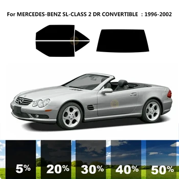 Pré-cortados nanoceramics carro UV Janela Matiz Kit de películas Automotivas Para veículos MERCEDES-BENZ SL-CLASSE 2 DR CONVERSÍVEL 1996-2002