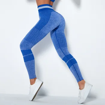 Perfeita Calças de Yoga Esportes Fitness Cintura Alta Pêssego Hip Levantar Elástico Apertado Musculação Calças de Treino de Ginásio, Leggings para Mulheres