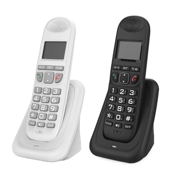 U75A Telefone sem Fio Telefone Fixo com identificação do Chamador e Memória para Casa e Escritório Uso da Escola D1003