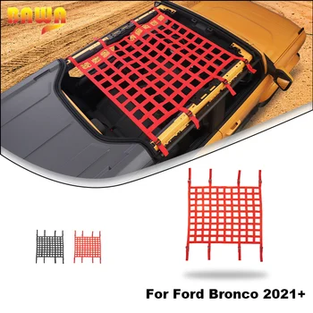 BAWA Teto do Carro rede de Carga Superior a Proteção da Segurança de Malha de Cobertura Para a Ford Bronco 2/4 portas 2021 2022 2023 Acessórios
