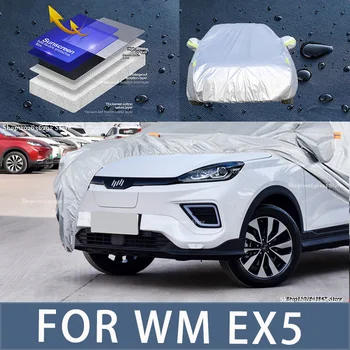 Para WM EX5 Exterior Completa de Proteção de Automóvel Cobre de Neve Cobrir as Sombras Impermeável, Dustproof Exterior acessórios do Carro