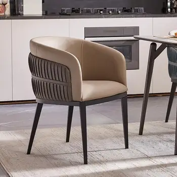 Casamento Nordic Cadeiras De Metal Ergonómicas Do Escritório De Praia De Cozinha De Design Elegante Cadeira Quarto Muebles Comedor Mobiliário De Varanda