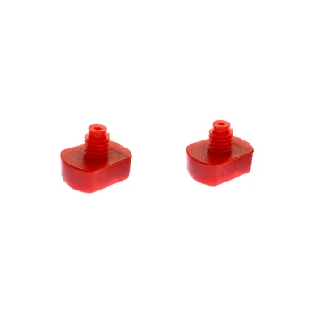 2pcs Vermelho Pedal de Parafusos de Fixação, Kit para Playseat Challenger de Reparação de Peças de Alta Precisão de Impressão 3D do Assento, Parafusos de