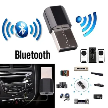 Mini Bluetooth Áudio AUX Carro Adaptador Receptor para KIA RIO Ford Focus, Hyundai IX35 Solaris Mitsubishi ASX Outlander Pajero