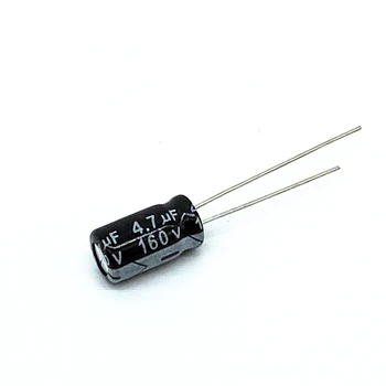50PCS Superior de qualidade 160V4.7UF 6*12mm de 4,7 UF 160V 6*12 capacitor Eletrolítico