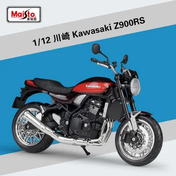 Maisto 1:12 Kawasaki Z900RS & Z900RS Café Carro Modelo Diecast de Metal Modelo de Esporte de Corrida de Moto Modelo de Moto Colecionáveis B611